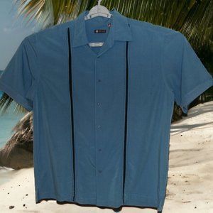 Centro Mens camp. bowling short sleeve vintage shirt XL EUC Christmas